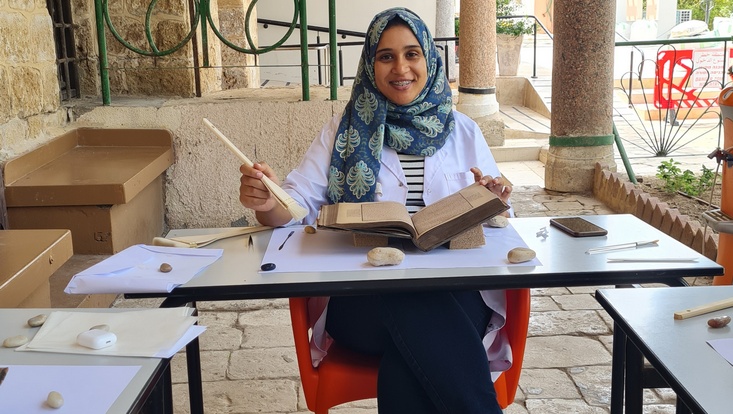 Surface cleaning of books