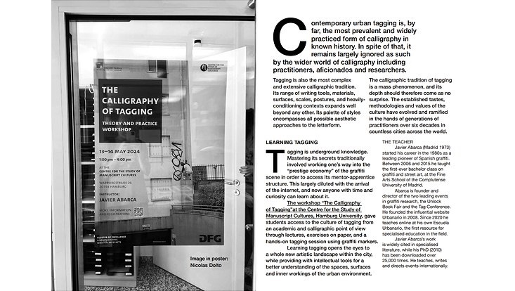 Calligraphy of Tagging