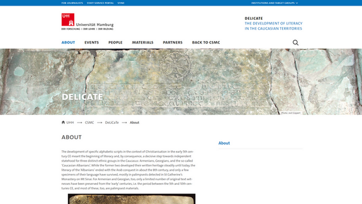 Delicate Website Preview